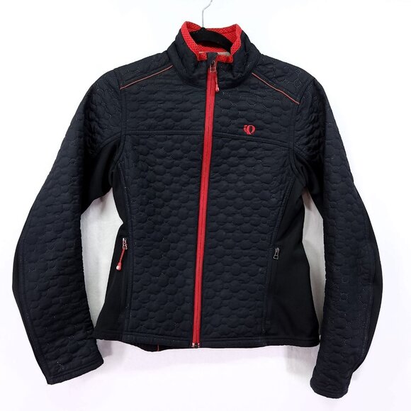 Pearl Izumi Jackets & Blazers - Pearl Izumi Technical Thermal Cycling Jacket Size Small Black Red Trim